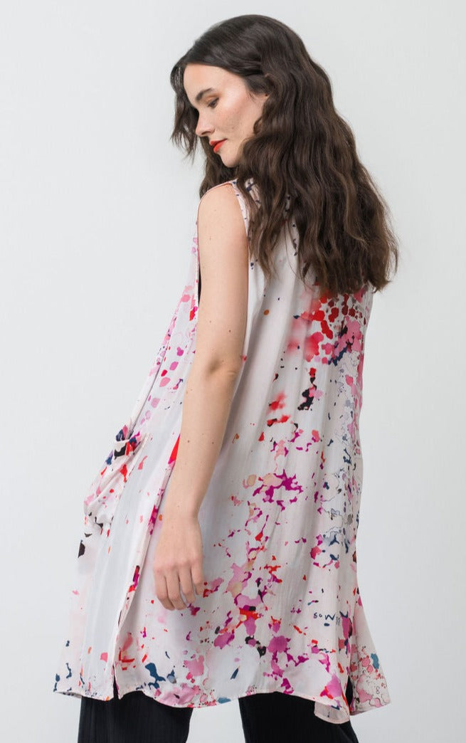 トップス Carol vest Claire Sower - Luxury Bespoke Fashion - Carol Vest in Wild