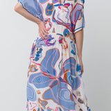 Claire Sower - Bespoke Luxury Fashion - Louisa Maxi Dress Wild Orchid