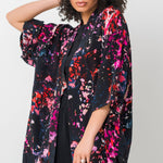 Claire Sower - Unique Luxury Fashion - Lisa Short Kimono