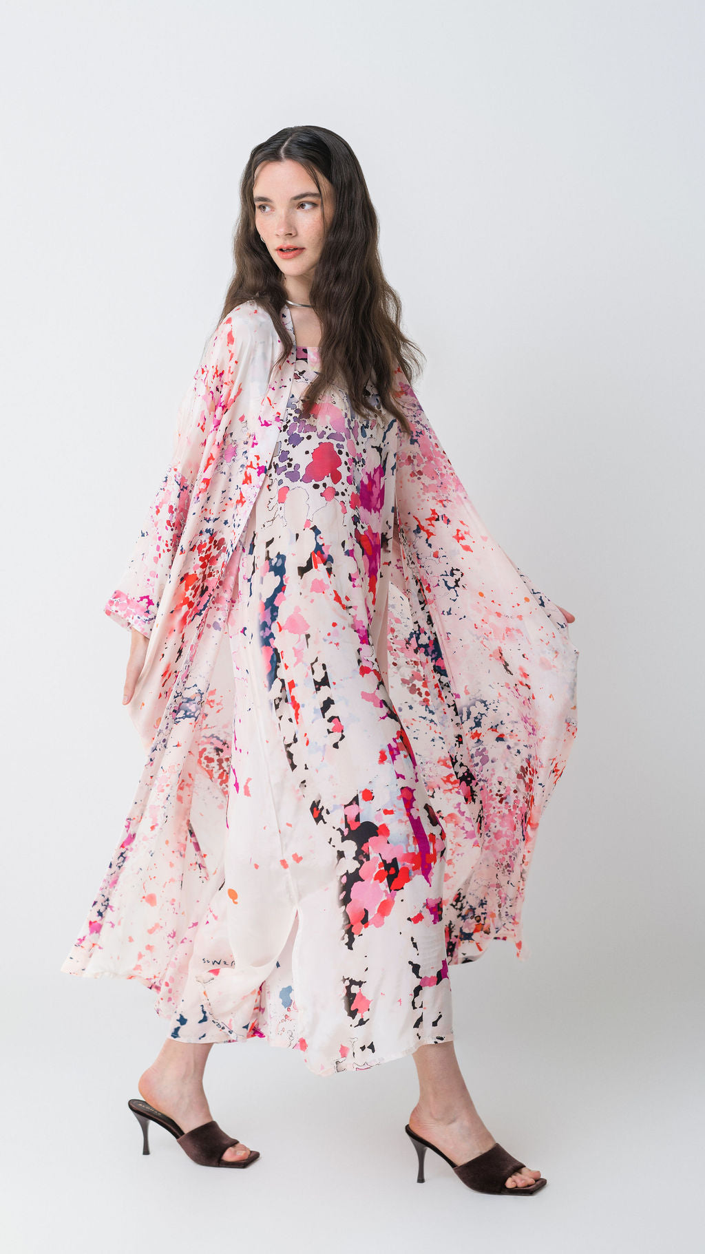 Claire Sower - Luxury Bespoke Fashion - Elsa Kimono Duster