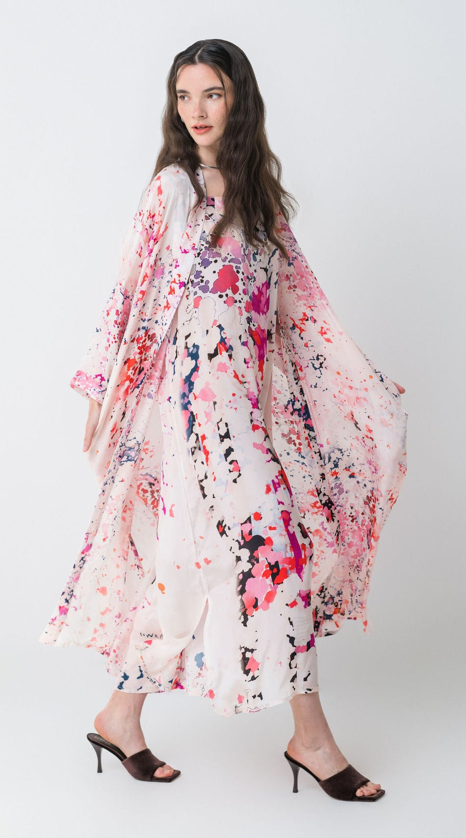 Claire Sower - Luxury Bespoke Fashion - Elsa Kimono Duster